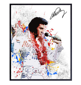 The King Elvis Presley Canvas Artwork