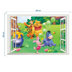 Winnie The Pooh & The Gang Wall Stickers