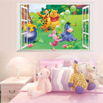 Winnie The Pooh & The Gang Wall Stickers