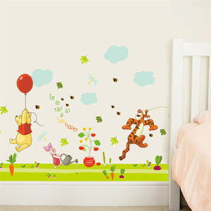 Winnie The Pooh & The Gang Wall Stickers