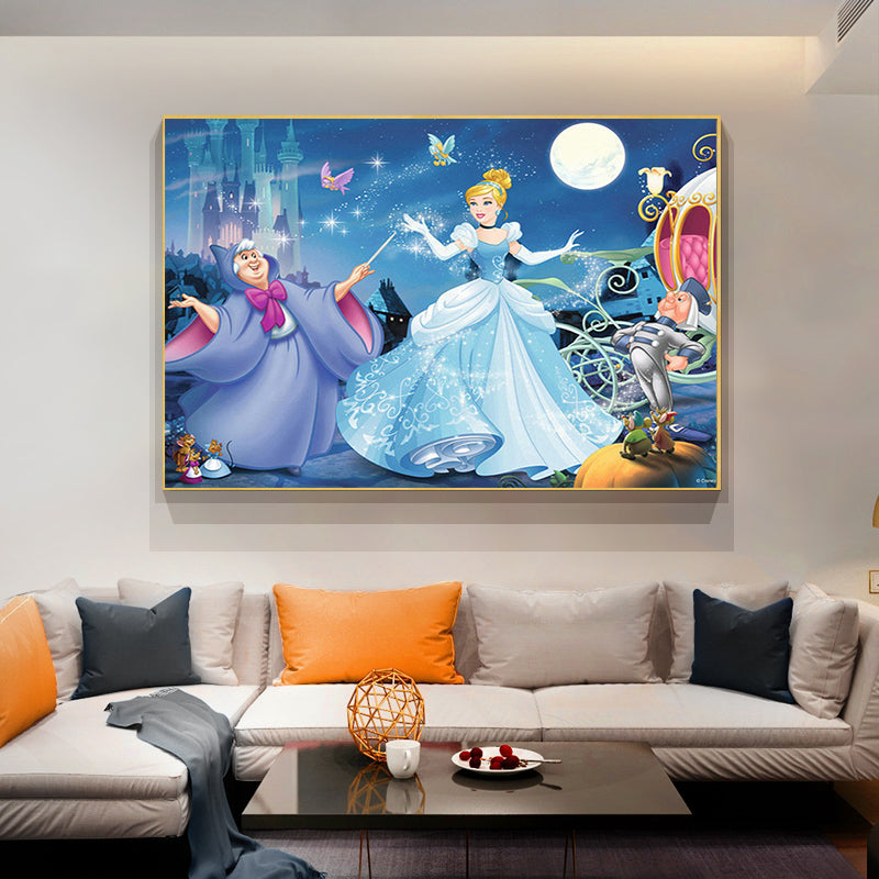 Disney Snow White & Cinderella Princess Canvas