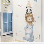 Cartoon Animals Wall Stickers