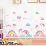 Star Moon Girl Wall Decals