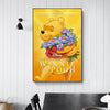 Disney Winnie The Pooh Oil Painting On Canvas