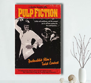 Pulp Fiction Classic Movie Poster