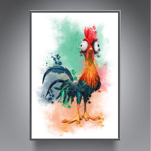 Disney Moana Characters Canvas Art