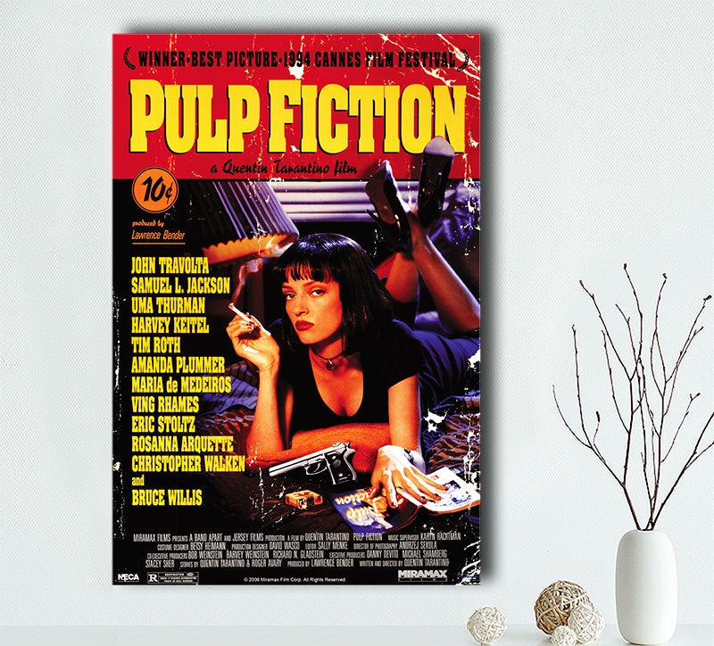 Pulp Fiction Classic Movie Poster