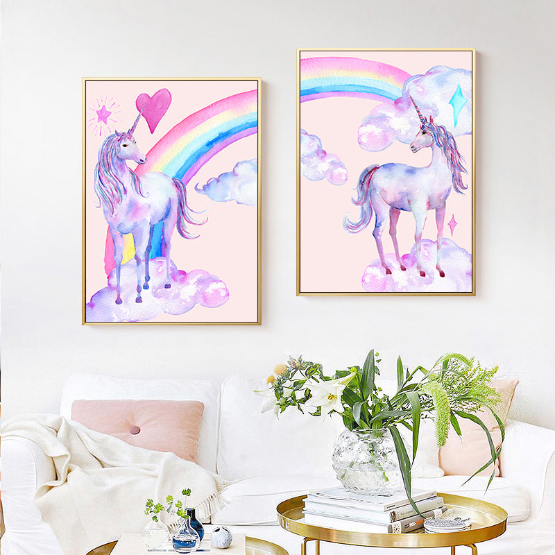 Rainbow Unicorn Posters