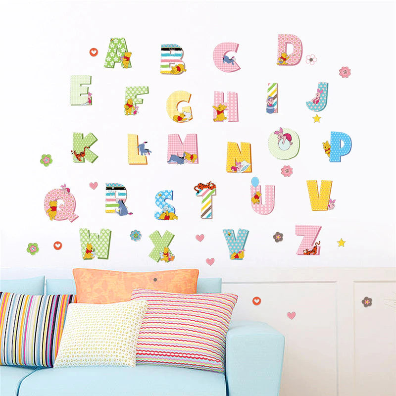 Winnie The Pooh & The Gang Wall Stickers