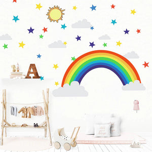 Rainbow Stars Wall Sticker