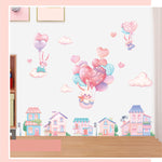 Star Moon Girl Wall Decals