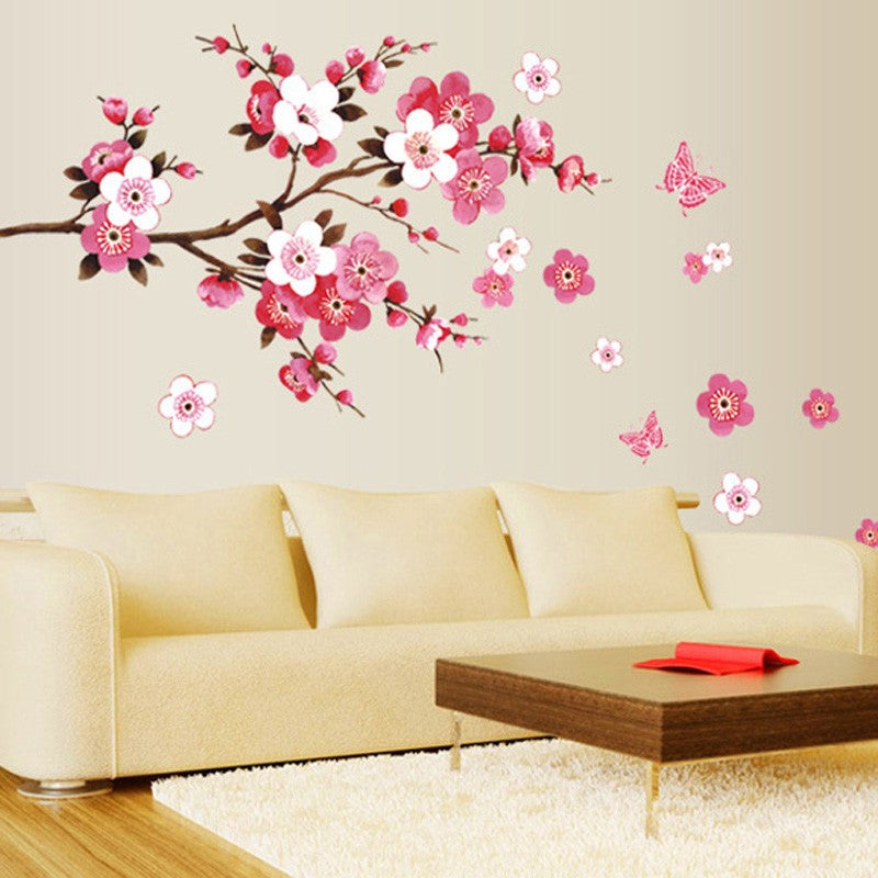 Beautiful Lily Flower Wall Stickers