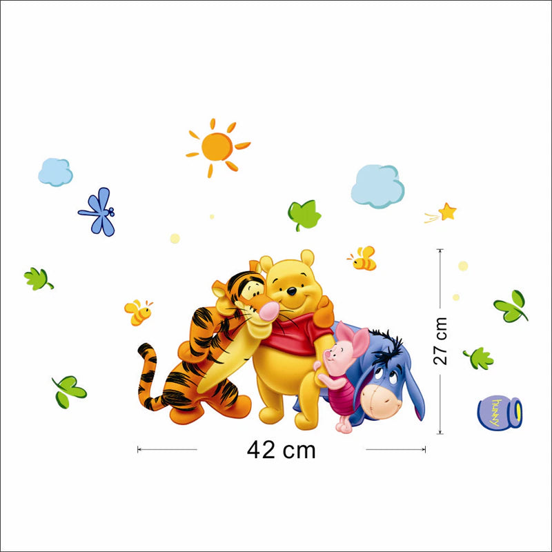 Winnie The Pooh & Friends Wall Stickers