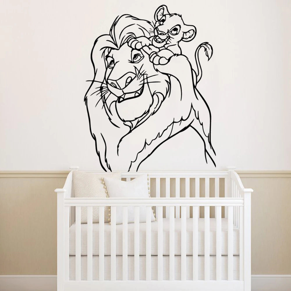 Lion King & Simba Wall Stickers