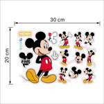 Cartoon Mickey & Minnie Mouse Wall Decals