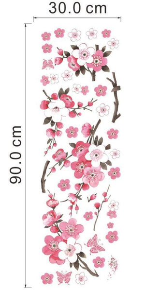 Beautiful Lily Flower Wall Stickers