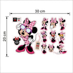 Cartoon Mickey & Minnie Mouse Wall Decals