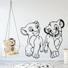 Simba & Friends Mural Wall Sticker