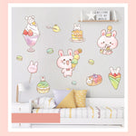 Star Moon Girl Wall Decals