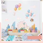 Star Moon Girl Wall Decals