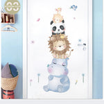 Cartoon Animals Wall Stickers