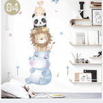 Cartoon Animals Wall Stickers