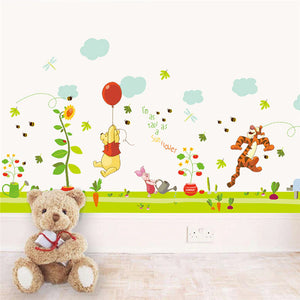 Winnie The Pooh & The Gang Wall Stickers