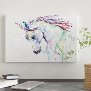 Colourful Unicorn Painting