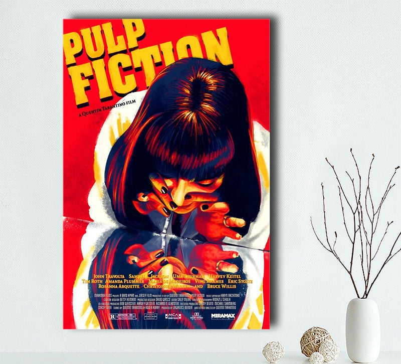 Pulp Fiction Classic Movie Poster