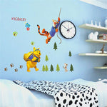 Winnie The Pooh & The Gang Wall Stickers