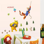 Winnie The Pooh & The Gang Wall Stickers