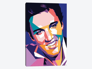 The King Elvis Presley Canvas Artwork