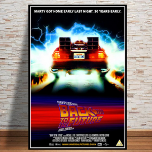 Back to the Future Movie Outatime Poster