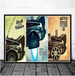 Back to the Future Movie Outatime Poster