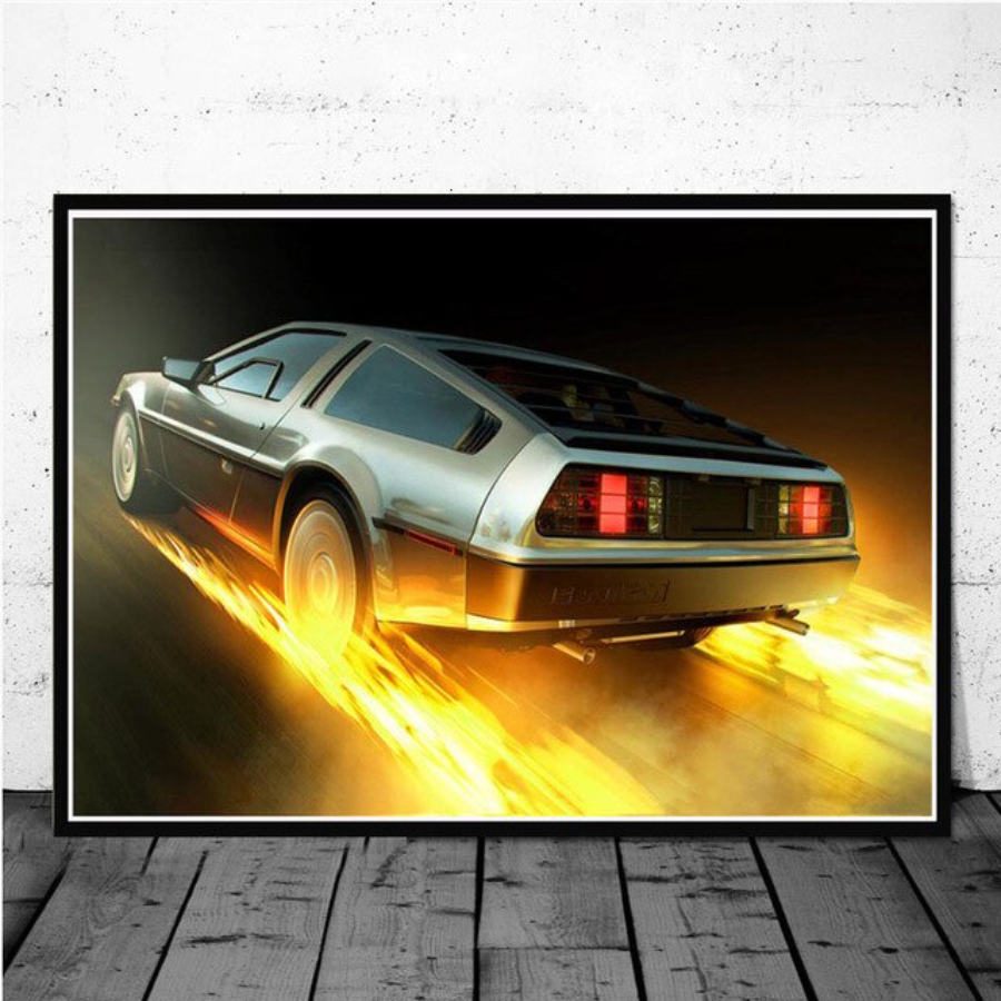 Back to the Future Movie Outatime Poster