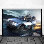 Back to the Future Movie Outatime Poster