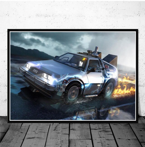 Back to the Future Movie Outatime Poster