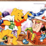 Winnie The Pooh And Tiger Posters