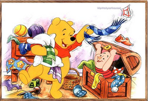 Winnie The Pooh And Tiger Posters