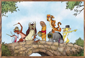 Winnie The Pooh And Tiger Posters