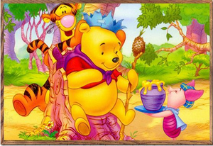 Winnie The Pooh And Tiger Posters