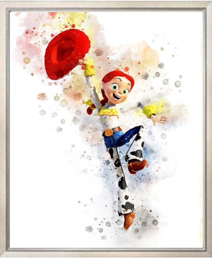 Disney Toy Story Watercolour Paintings