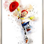 Disney Toy Story Watercolour Paintings