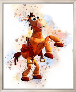 Disney Toy Story Watercolour Paintings