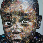 African Boy Portrait Picture Canvas