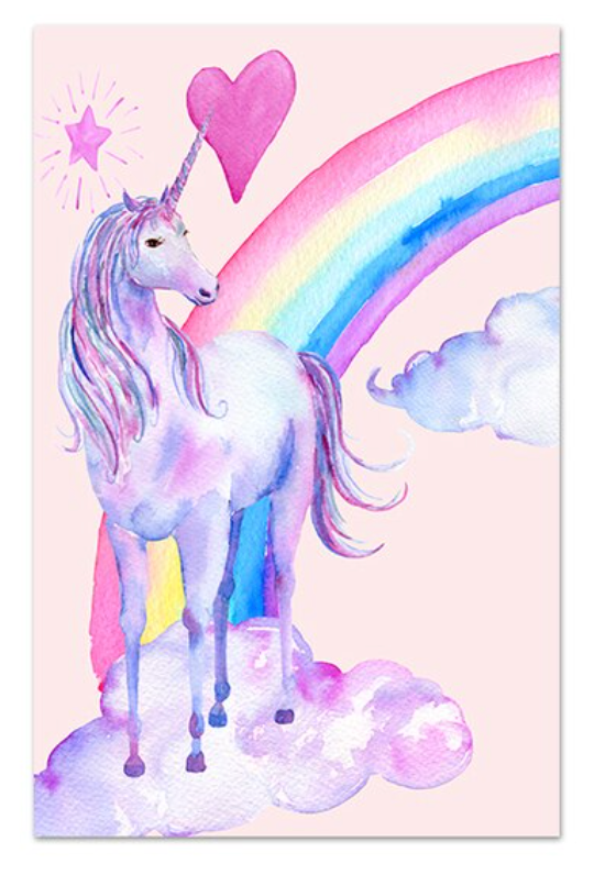 Rainbow Unicorn Posters