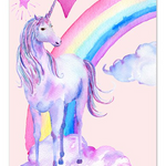 Rainbow Unicorn Posters