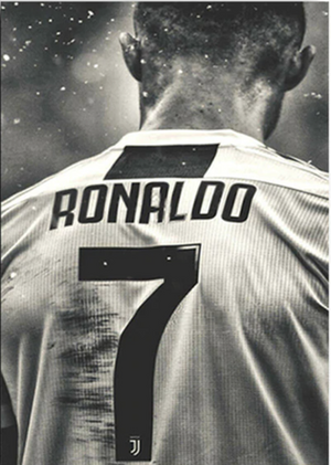 Ronaldo Retro Artwork