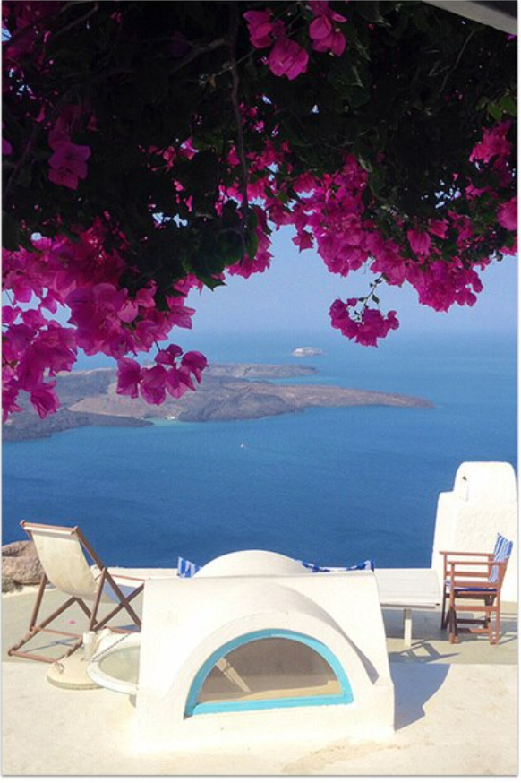 Santorini Greece Poster