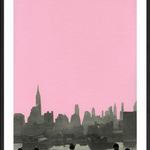 New York Nights Decorative Picture Artwork